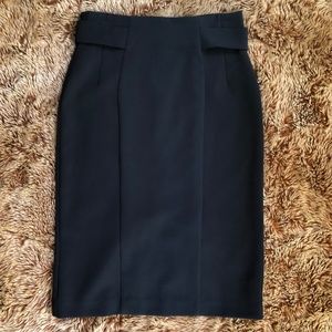 EVA MENDES NYC Sexy Black Pencil Skirt